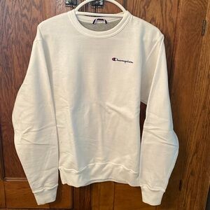 Champion size Small white sweatshirt